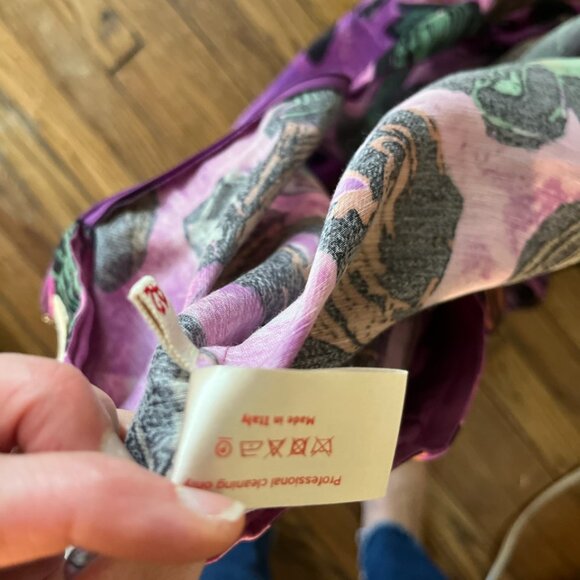 marni skirt or  dress hawaiian floral holiday sm-medium (42) - Picture 3 of 7